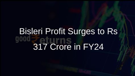 Bisleri International Achieves 82.8% Profit Growth to Rs 317 Crore in FY24 Financial Results
