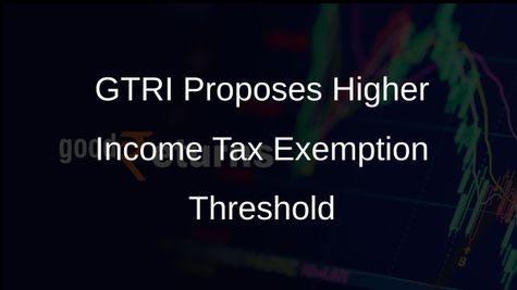 GTRI Recommends Raising Income Tax Exemption Threshold to Rs 5.7 Lakh in Upcoming Budget