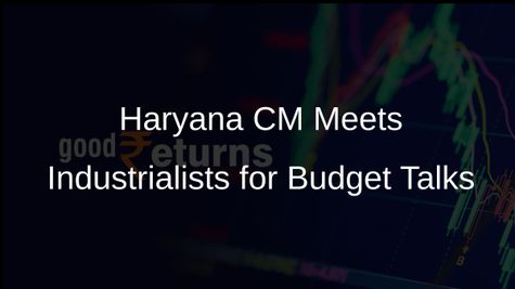 Haryana CM Nayab Singh Saini Engages Industrialists in Pre-Budget Consultation Meeting