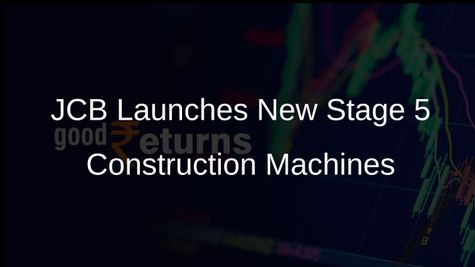 JCB India Targets Double-Digit Growth with New Stage 5 Ready Construction Machines