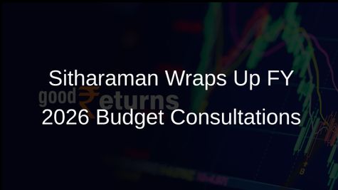 Nirmala Sitharaman Completes Month-Long Stakeholder Consultations for FY 2026 Budget Preparation