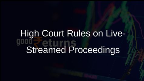 Gujarat High Court Clarifies Live-Streamed Court Proceedings Cannot Be Used as Evidence