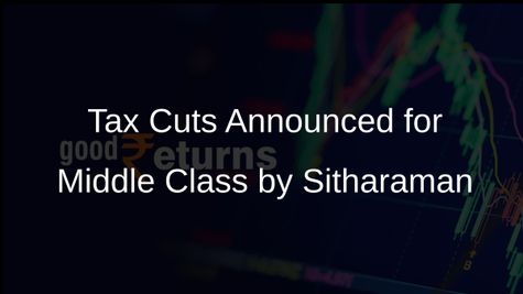 Nirmala Sitharaman Unveils Significant Tax Cuts for Middle Class in Reformist Budget