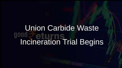 Second Round of Trial Incineration of Union Carbide Waste Commences in Pithampur