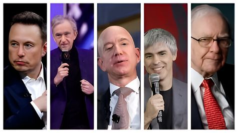 Meet the World’s Top 6 ‘Super-Billionaires’ – Their Combined Wealth Outshines France’s Economy