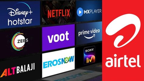 Airtel Launches India’s First Prepaid OTT Pack with Netflix, SonyLiv, DisneyHotstar, ZEE5; Check Prepaid Plans