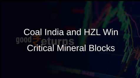 Coal India and Hindustan Zinc Among Key Bidders in Fifth Round of Critical Mineral Block Auction