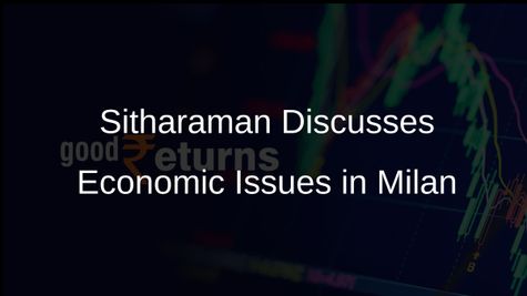 Sitharaman Engages with ADB President and Italian Finance Minister on Economic Challenges