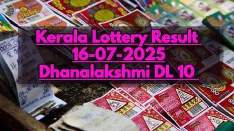 Kerala Lottery Result On 16-07-2025 For Dhanalekshmi DL 10 Lucky Draw OUT: Check Winning Ticket Numbers