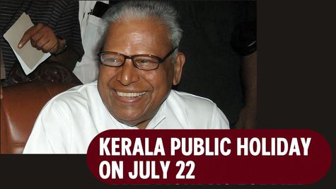 Kerala Public Holiday on July 22: Check What's Open, What's Closed Today As State Mourns V.S. Achuthanandan