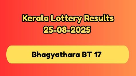Kerala Lottery Result Today, Aug 25: Bhagyathara BT 17 Result Announced; Check 1st Prize 1cr Winner & More