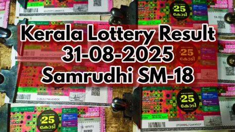 Kerala Lottery Result On 31-08-2025 For Samrudhi SM-18 Lucky Draw OUT: MV 122462 Wins Rs 1 Cr; Winners List
