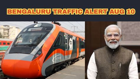 Bengaluru Traffic Alert: Major Bengaluru Roads To Shut On Aug 10 for PM Modi's Namma Metro Yellow Line Launch