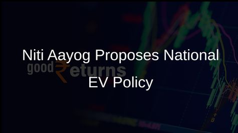 Niti Aayog Proposes National EV Policy with Defined Targets and Timelines for India