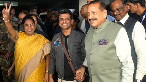 Astronaut Shubhanshu Shukla Returns To India; Receives Grand Welcome In Delhi