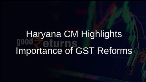 GST Reforms Mark a Significant Shift in Haryana's Economic History, Says CM Nayab Singh Saini