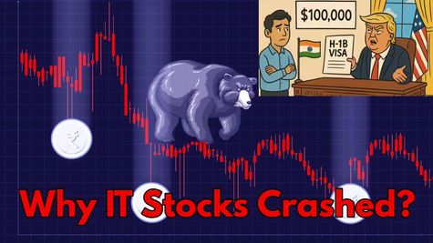IT Stocks Crash: TCS, Infosys, Wipro, LTIM Fell 2-4%; Nifty IT Down 1,433 Pts, Is H-1B Visa Fees Hike Reason?