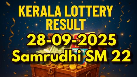 Kerala Lottery Result On 28-09-2025 For Samrudhi SM 22 Lucky Draw: List Of Winners, Agents & How To Claim
