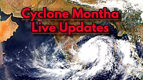 Cyclone Montha LIVE Updates: Red Alert In Tamil Nadu, Odisha, Andhra; Heavy Rainfall, Landfall Warnings