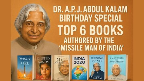 Dr A.P.J. Abdul Kalam Birthday Special: Top 6 Books by the ‘Missile Man of India' That Inspire Generations