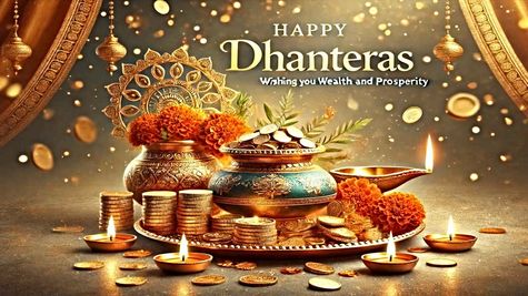 Happy Dhanteras 2025: Best Wishes, Messages, Quotes, Greetings To Share With Family, Friends & Colleagues