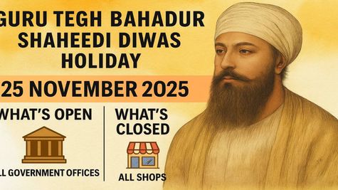 Guru Tegh Bahadur Shaheedi Diwas Holiday Today: Banks, Schools, What’s Open and What’s Closed on 25 November