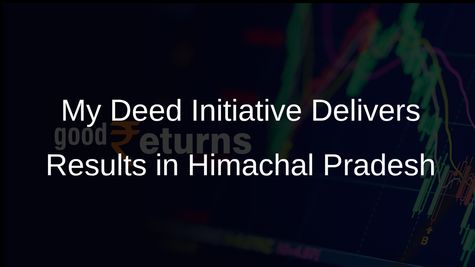 Himachal Pradesh Revenue Department's Digital Initiative My Deed Achieves Positive Outcomes