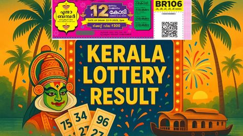 Kerala Lottery Pooja Bumper BR 106 Results: Check Live Draw Timing, Prizes Structure; Prize Money After Taxes?
