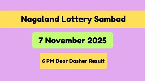 Nagaland Lottery Sambad 6 PM Dear Dasher Result OUT: Check Rs 1 Crore 1st Prize Winner & How To Claim