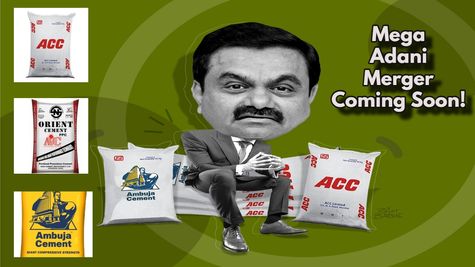 100:328 + 100:33 Shares Exchange Ratio: Adani Mega Merger! Ambuja To Merge ACC & Orient Cement; Buy Stocks?