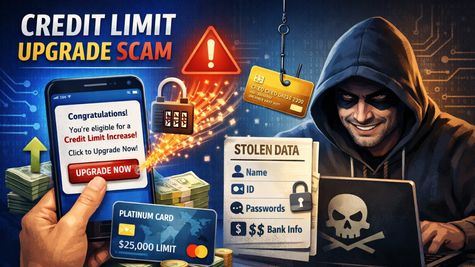 Don’t Let Fake Credit Limit Upgrade Scam Fool You! 5 Key Things To Know