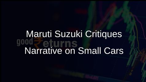 Maruti Suzuki's Rahul Bharti Critiques Misleading Narrative on Small Car Relaxations Under CAFE-III Norms