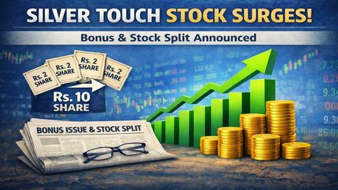 1:1 Bonus Issue, 1:5 Stock Split: Multibagger Small-cap Stock Rallies 4%