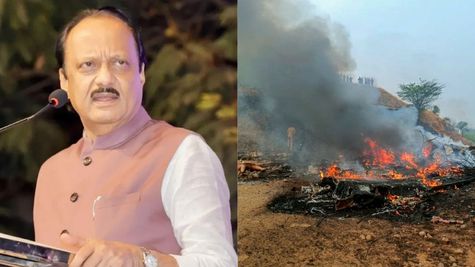 Maharashtra Deputy CM Ajit Pawar's Plane Crash Reported During Landing At Baramati Airport