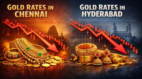 Gold Rates CRASH Severely! Gold Rate In Hyderabad Drops Rs 82,300, Falls In Chennai Too; 24K, 22K, 18K Gold