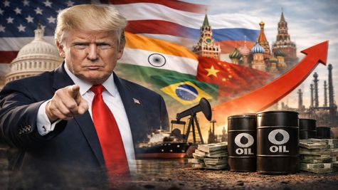 Trump Okays 500% Tariff Bill on Russia; Targets India, China, Brazil