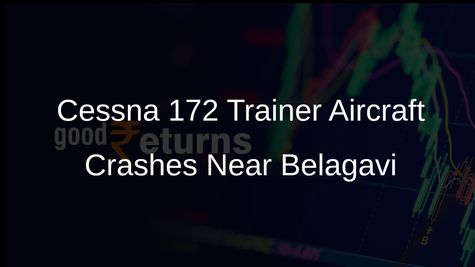 Cessna 172 Trainer Aircraft Crashes Near Belagavi Airport Due to Inadequate Fuel