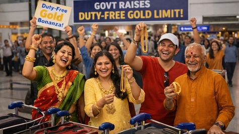 BIG Relief For Gold Buyers Post Budget 2026! Govt Hikes Customs Duty-Free Limit; What It Mean for You?