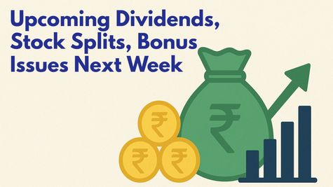Upcoming Dividends, Bonus Issue, Stock Split, Next Week: AK Capital, NBCC, Angel One, Spice Islands, More