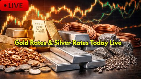 Gold Rates & Silver Rates Today Live: Gold Rates In India Crash For 4th Day, Silver Down; 24K, 22K, 18K Gold