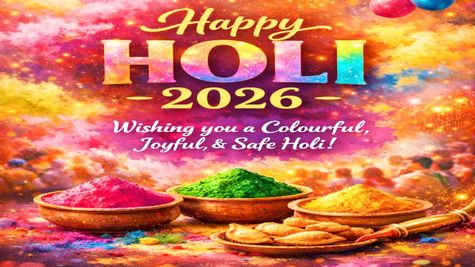 Happy Holi 2026 Photos: Wishes, Greetings, Images Generation Through ChatGPT & Google Gemini: Holi AI Prompts