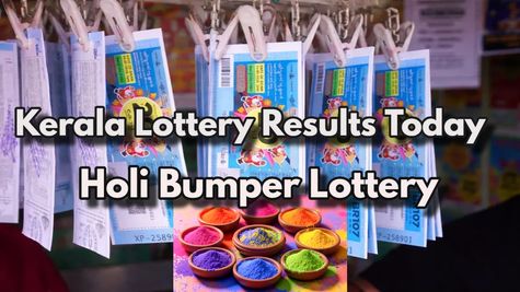 Kerala Lottery Results On 03-03-2026 For Sthree Sakthi SS 509 Holi Bumper Lottery Live At 3 PM; Winners List