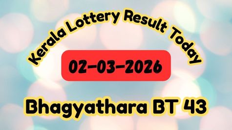 Kerala Lottery Result Today March 2: Bhagyathara BT-43 Draw ANNOUNCED; Check Winning Numbers & Prize Details