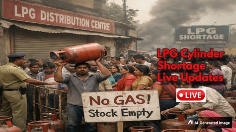 LPG Cylinder Shortage Live Updates: Indane, BP, HP Gas Crisis In India; PM Modi Holds High-Level Meeting