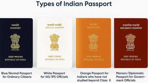 Decoding Indian Passports: What Does Blue, Maroon, White And Orange Passports Signify?