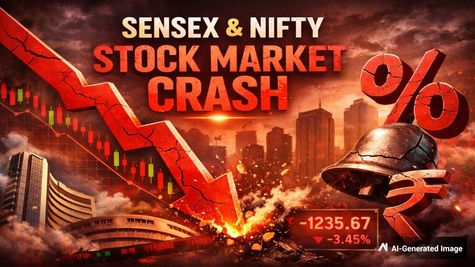 Rs 15 Lakh Crore Wealth GONE In Less Than 1 Hour As Market Crashes; Sensex, Nifty Worst Hit Since March 2025