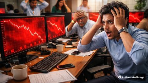 Biggest Single-Day Market Crash! Rs 13 Lakh Cr Wiped Out as Sensex-Nifty Tank 3%; HDFC, ITC Hit 52-Week Lows