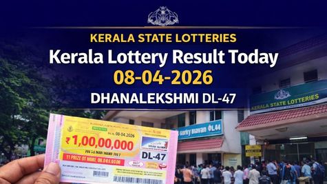 Kerala Lottery Result Today 08-04-2026: Dhanalekshmi DL-47 1cr JackPot; Check Prize Details& Claim Process