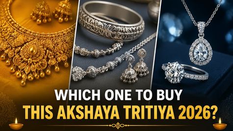 Gold vs Silver vs Diamonds in Focus This Akshaya Tritiya 2026: What Are Buyers Looking At?