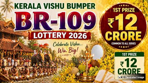 Kerala Vishu Bumper BR 109 Lottery 2026: Know Ticket Price, Result Date, Prizes Structure, Rs 12 Cr 1st Prize
